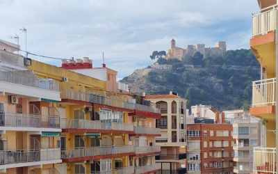 Cullera Castle View from Laurean apartment Spain